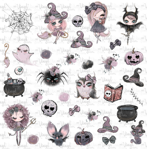 Waterslide Sheet Halloween Theme