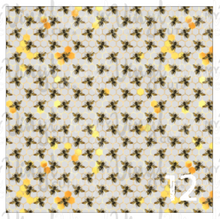 Load image into Gallery viewer, Printed Adhesive Vinyl SUNFLOWER BEE