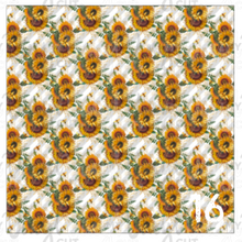 Load image into Gallery viewer, Printed Heat Transfer Vinyl HTV SUNFLOWER BEE