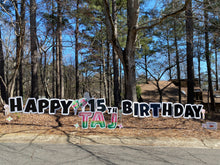 Load image into Gallery viewer, Yard Art Birthday RENTAL