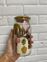 Load image into Gallery viewer, Drinkware 16 oz Clear Glass Soda Can Shaped Drinking Glass with Vinyl Designs