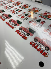 Load image into Gallery viewer, Sticker Pack Retro Christmas Assorted Stickers for Water Bottle, iPhone, MacBook, Phone, Phone Case, Laptop, Journal, Skateboard, Bike, Snowboard