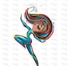 Load image into Gallery viewer, Sticker | 67D | Super Hero Girl | Waterproof Vinyl Sticker | White | Clear | Permanent | Removable | Window Cling | Glitter | Holographic