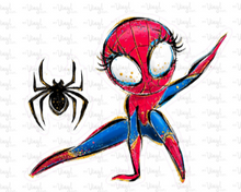 Load image into Gallery viewer, Sticker | 67G | Super Hero Girl | Waterproof Vinyl Sticker | White | Clear | Permanent | Removable | Window Cling | Glitter | Holographic