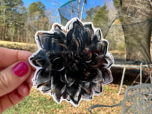 Load image into Gallery viewer, Sticker | 68G | Black Dahlia | Waterproof Vinyl Sticker | White | Clear | Permanent | Removable | Window Cling | Glitter | Holographic