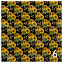 Load image into Gallery viewer, Printed Heat Transfer Vinyl HTV SUNFLOWER BEE