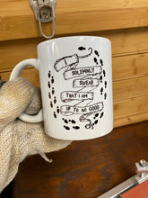 Load image into Gallery viewer, Drinkware 11 oz Black Morph Mug Hidden Design Sublimated