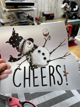 Load image into Gallery viewer, Tipsy Snowman DTF Transfer ONLY (shirt not included)