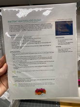 Load image into Gallery viewer, Inktra Brand Waterslide Paper CLEAR printable for INKJET Printers Letter size sheets
