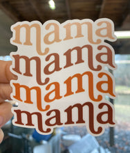 Load image into Gallery viewer, Sticker | 1N | Mama | Waterproof Vinyl Sticker | White | Clear | Permanent | Removable | Window Cling | Glitter | Holographic
