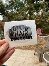 Load image into Gallery viewer, Sticker H13 Camping Hair Don't Care