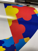 Load image into Gallery viewer, Banner 2 foot Awareness Ribbon Outdoor Sign with Grommets Buy one or the entire set