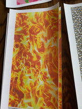 Load image into Gallery viewer, CLEARANCE HALF SHEET Glitter HTV Printed Patterns