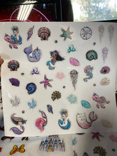 Load image into Gallery viewer, Sticker Sheet MERMAIDS, PLEASE Full Sheet