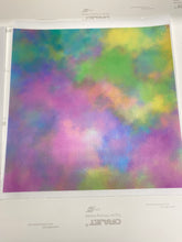 Load image into Gallery viewer, CLEARANCE Printed Adhesive Vinyl CLEAR MATTE Various Patterns 12 x 12 sheet