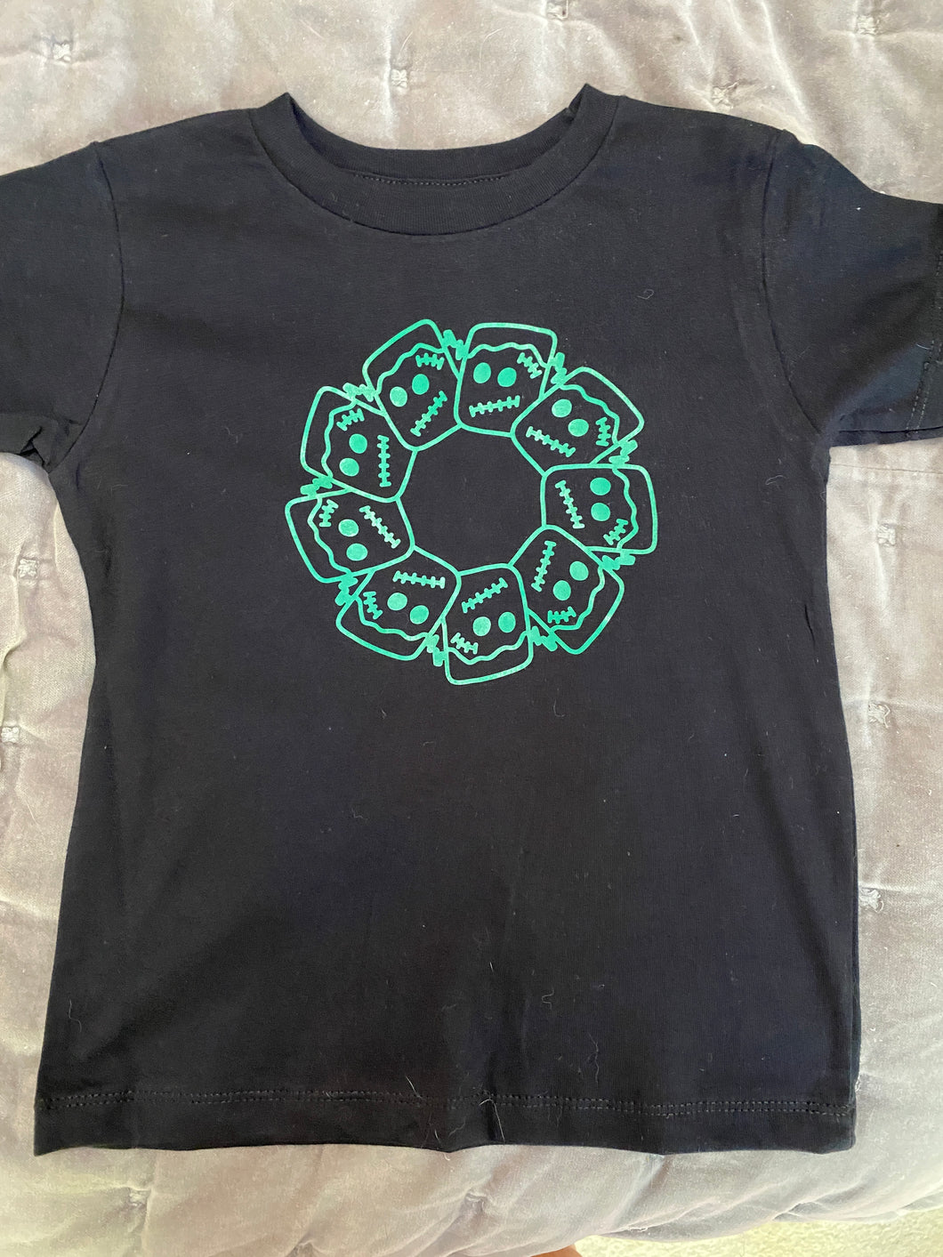 T Shirt My Vinyl Cut brand Frankenstein Halloween Drinks Size 4T