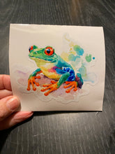 Load image into Gallery viewer, Sticker J2 Watercolor Frog