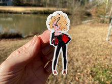 Load image into Gallery viewer, Sticker | 62J | Olivia Newton-John | Waterproof Vinyl Sticker | White | Clear | Permanent | Removable | Window Cling | Glitter | Holographic
