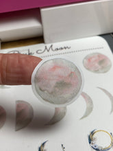 Load image into Gallery viewer, Sticker Sheet 32 Set of little planner stickers Pink Moon