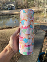 Load image into Gallery viewer, Drinkware 20 oz Funny Anti-Valentine Tall Skinny Tumbler Sublimated Design