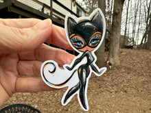 Load image into Gallery viewer, Sticker | 66P | SUPER HERO GIRL | Waterproof Vinyl Sticker | White | Clear | Permanent | Removable | Window Cling | Glitter | Holographic