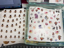 Load image into Gallery viewer, Waterslide Decal CLEARANCE Assorted images printed on WHITE