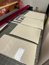 Load image into Gallery viewer, Holographic Stars Laminating Sheets 6 x 12, 8 x 11, 8 1/2 x 11, 12 x 12 inches for Cold Laminating Sticker Overlay