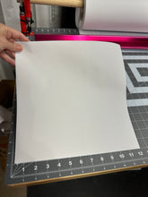 Load image into Gallery viewer, Holographic Glittery QuickSand Laminating Sheets 6 x 12, 8 x 11, 8 1/2 x 11, 12 x 12 inches for Cold Laminating Sticker Overlay