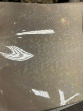 Load image into Gallery viewer, Holographic Holly Laminating Sheets 6 x 12, 8 x 11, 8 1/2 x 11, 12 x 12 inches for Cold Laminating Sticker Overlay