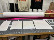 Load image into Gallery viewer, Holographic Snow Laminating Sheets 6 x 12, 8 x 11, 8 1/2 x 11, 12 x 12 inches for Cold Laminating Sticker Overlay