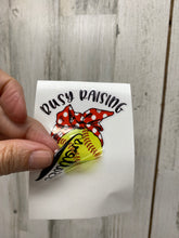 Load image into Gallery viewer, Sticker | 36J | Busy Raising Ballers | Waterproof Vinyl Sticker | White | Clear | Permanent | Removable | Window Cling | Glitter | Holographic