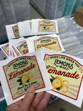 Load image into Gallery viewer, Sticker 9B When Life Gives You Lemons Make Pink Lemonade NSFW
