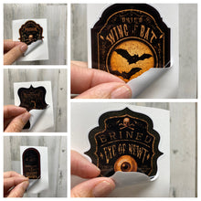 Load image into Gallery viewer, Sticker 25A Vintage Poison Label Apothecary