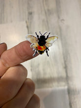 Load image into Gallery viewer, Sticker Set 24H Set of 9 Bees 3/4 inch tall each