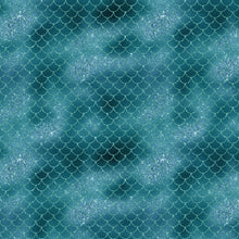 Load image into Gallery viewer, Printed HTV MERMAID GLITTER Pattern Heat Transfer Vinyl 12 x 12 inch sheet