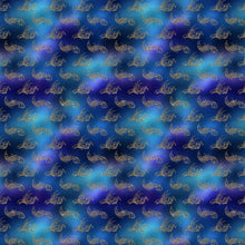 Load image into Gallery viewer, Printed HTV MERMAID GLITTER Pattern Heat Transfer Vinyl 12 x 12 inch sheet