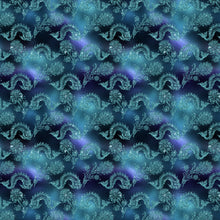 Load image into Gallery viewer, Printed HTV MERMAID GLITTER Pattern Heat Transfer Vinyl 12 x 12 inch sheet