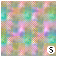 Load image into Gallery viewer, Printed Adhesive Vinyl SPARKLING MERMAID SCALES Patterned Vinyl 12 x 12 inch Sheet