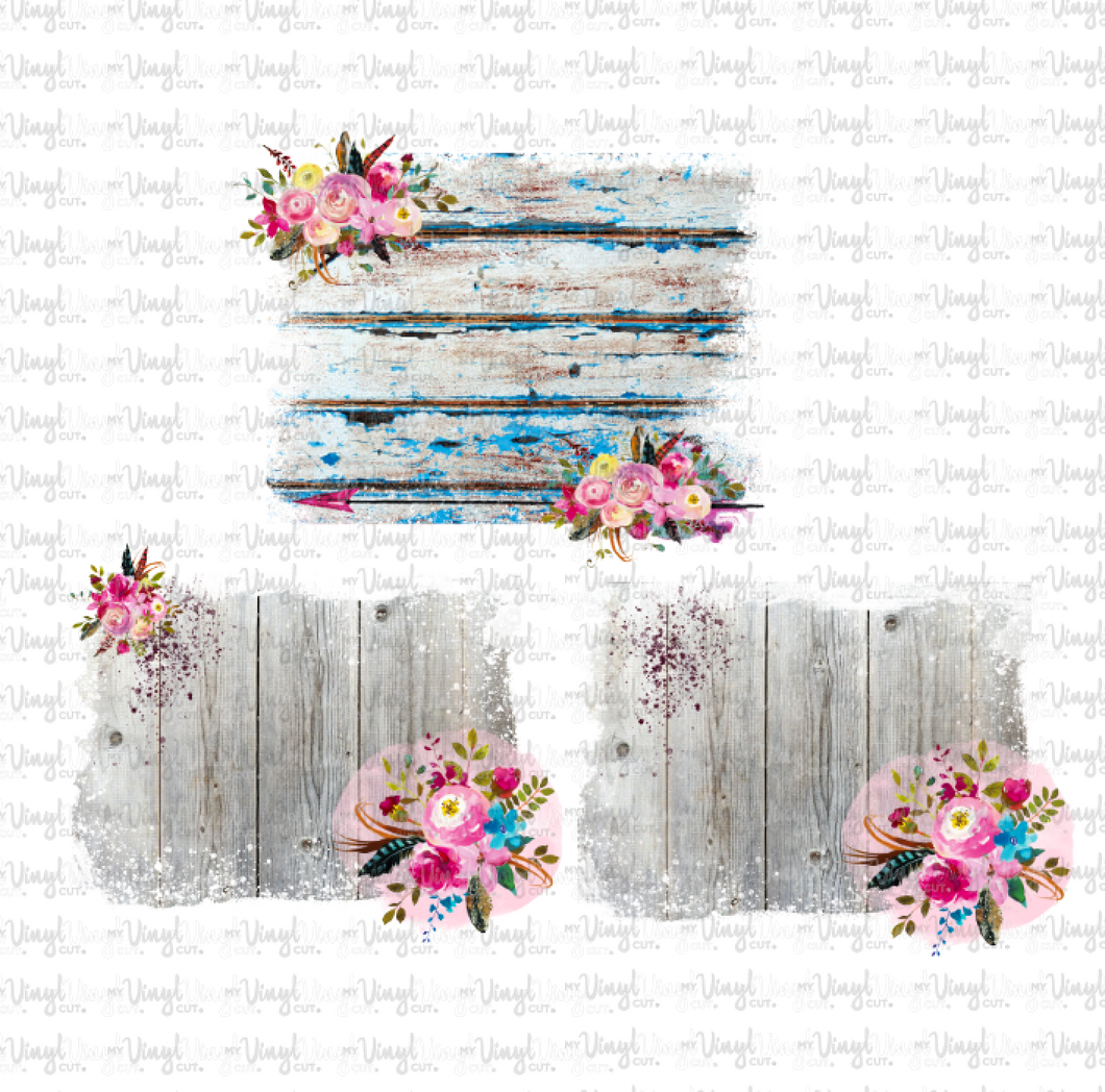 Digital File 3 PNG WOOD BACKGROUNDS