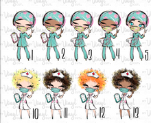 Load image into Gallery viewer, Waterslide Decal MEDIC Hospital Worker Healthcare Professional