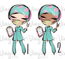 Load image into Gallery viewer, Waterslide Decal MEDIC Hospital Worker Healthcare Professional