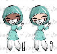 Load image into Gallery viewer, Waterslide Decal MEDIC Hospital Worker Healthcare Professional