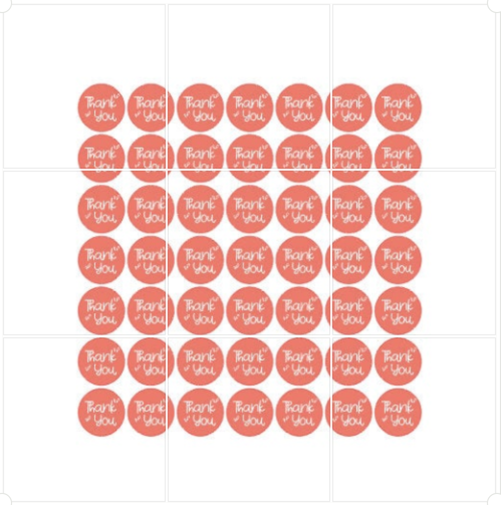 Custom Logo Sticker Sheets