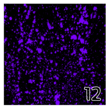 Load image into Gallery viewer, Printed Adhesive Vinyl NEON PAINT SPLATTER on Black Background