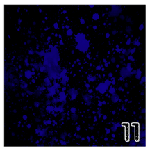Load image into Gallery viewer, Printed Adhesive Vinyl NEON PAINT SPLATTER on Black Background