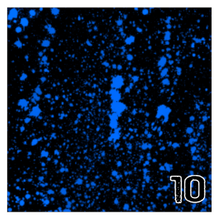 Load image into Gallery viewer, Printed Adhesive Vinyl NEON PAINT SPLATTER on Black Background