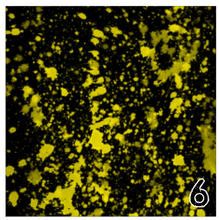 Load image into Gallery viewer, Printed Adhesive Vinyl NEON PAINT SPLATTER on Black Background