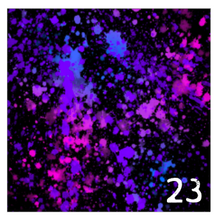 Load image into Gallery viewer, Printed Adhesive Vinyl NEON PAINT SPLATTER on Black Background