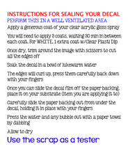 Load image into Gallery viewer, Inktra Brand Waterslide Paper CLEAR printable for INKJET Printers Letter size sheets