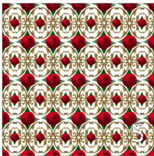 Load image into Gallery viewer, Printed Adhesive Vinyl QUEEN OF HEARTS Patterned Vinyl 12 x 12 inch sheet